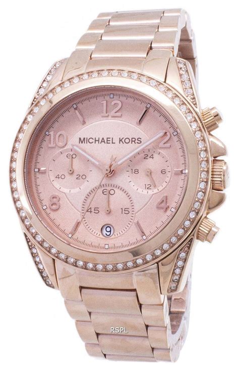 michael kors uhr 5263 rose gold|michael kors rose gold watch.